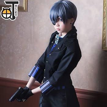 Amazon.co.jp: 黒執事 シエル コスプレ衣装 コスチューム 変身